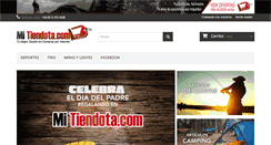 Desktop Screenshot of mitiendota.com