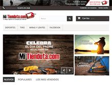 Tablet Screenshot of mitiendota.com